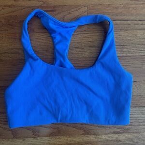 Aerie offline Vibrant Blue Sports Bra size XL Racerback